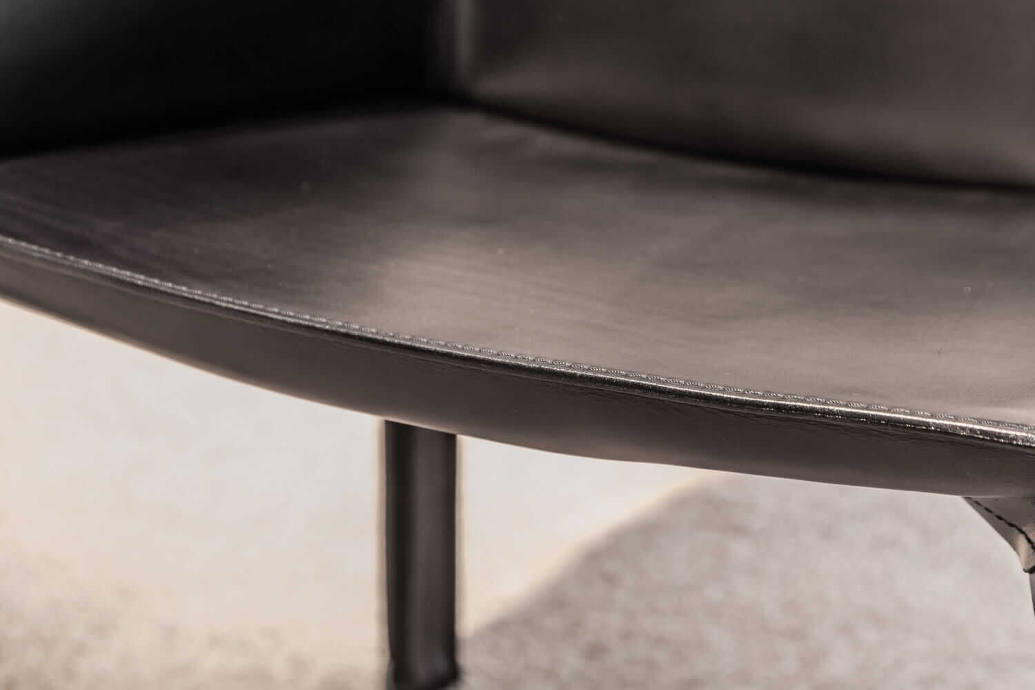 180626_BadHomburg-182-1500 Cassina - Stuhl Cab Leder Schwarz - 8