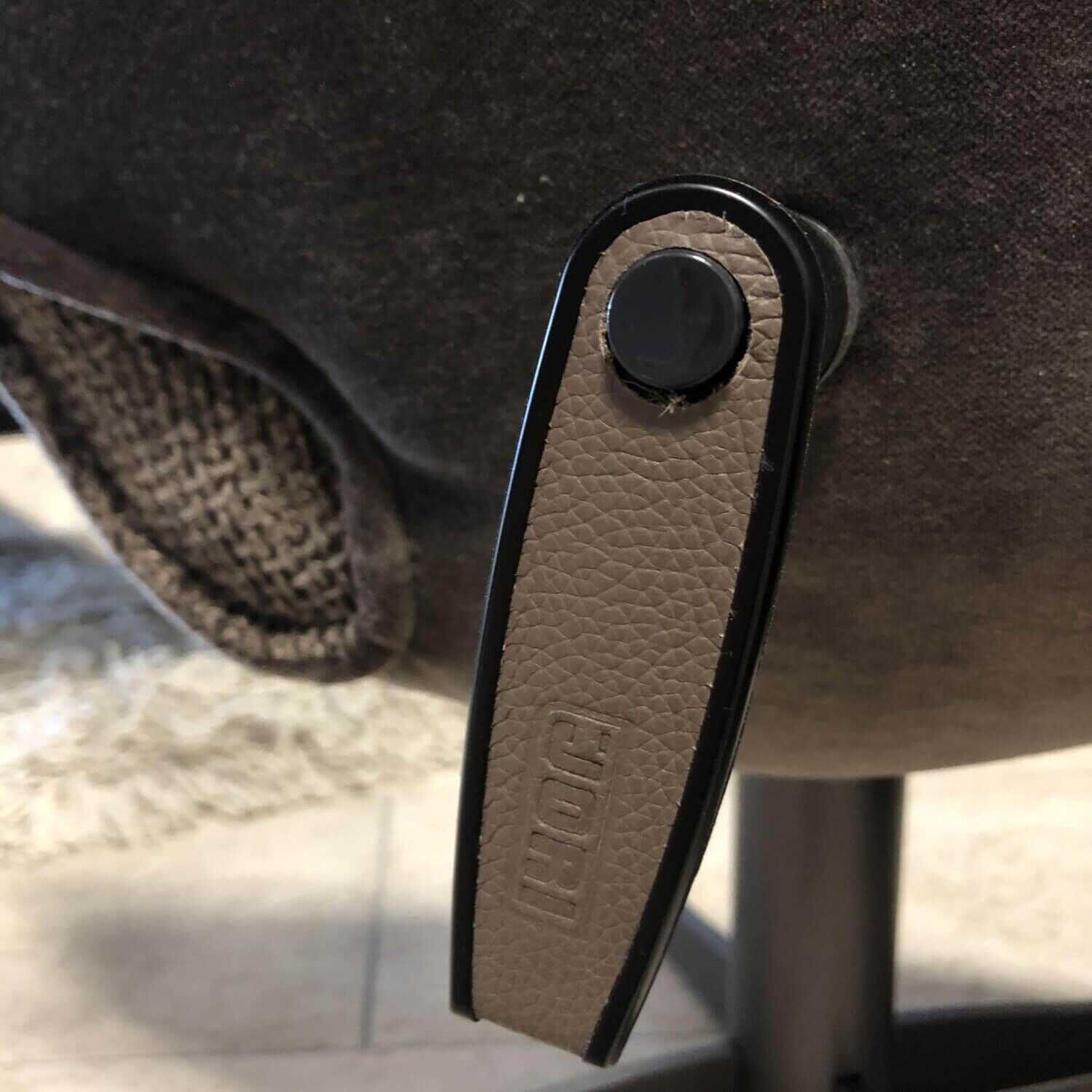 Jori - Sessel JR 7450 Daydreamer Monomare Midi Stoff Grau mit Verstellfunktion - 8