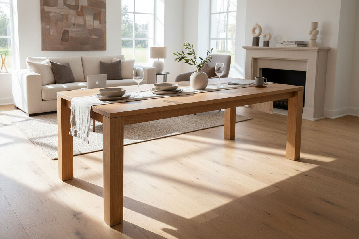 Scholtissek - Esstisch Varus Ausziehbar Knorrige Eiche Puro Geölt mit 2 Auszügen - 6