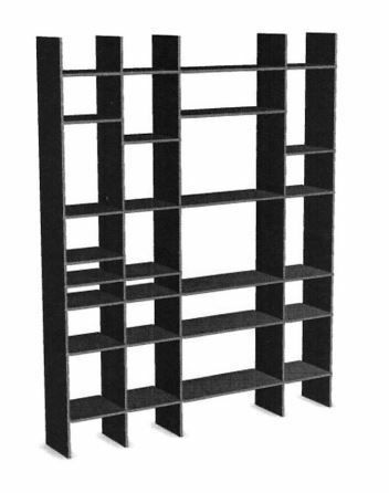 Moormann - Regal FNP MDF Schwarz - 1