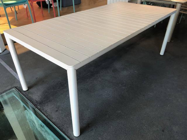 Nardi - Auszugtisch Tevere 210 Platte Polypropylen Corda Beine Aluminium Lackiert - 2