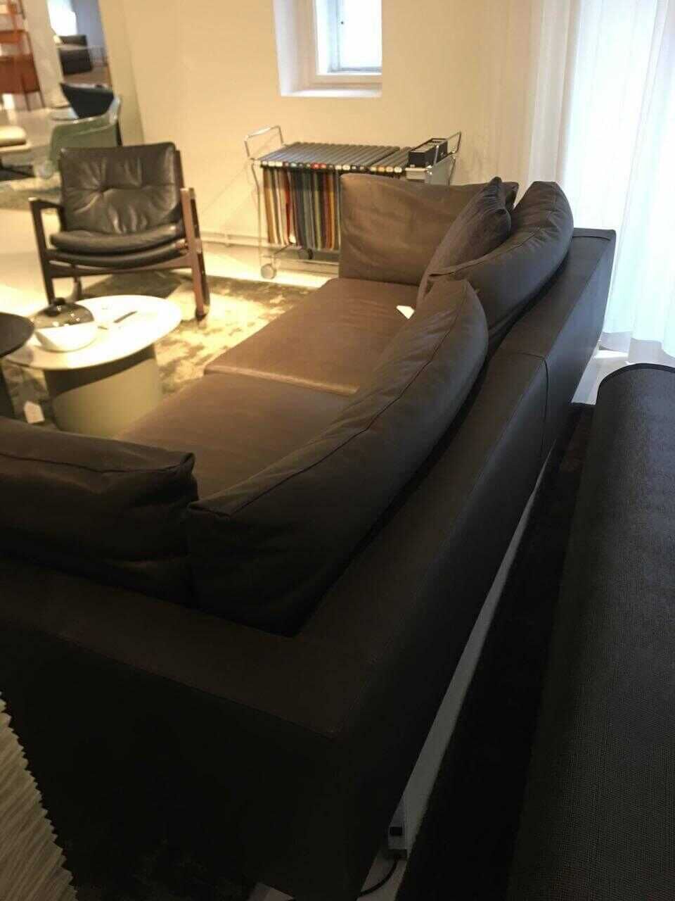 living-divani-sofa-foyd-hi-leather-must-dark-brown-frame-steel-gunmetal-0dc825e28ded Living Divani - Sofa Floyd-Hi Leather Must Dark Brown Frame Steel Gunmetal - 4