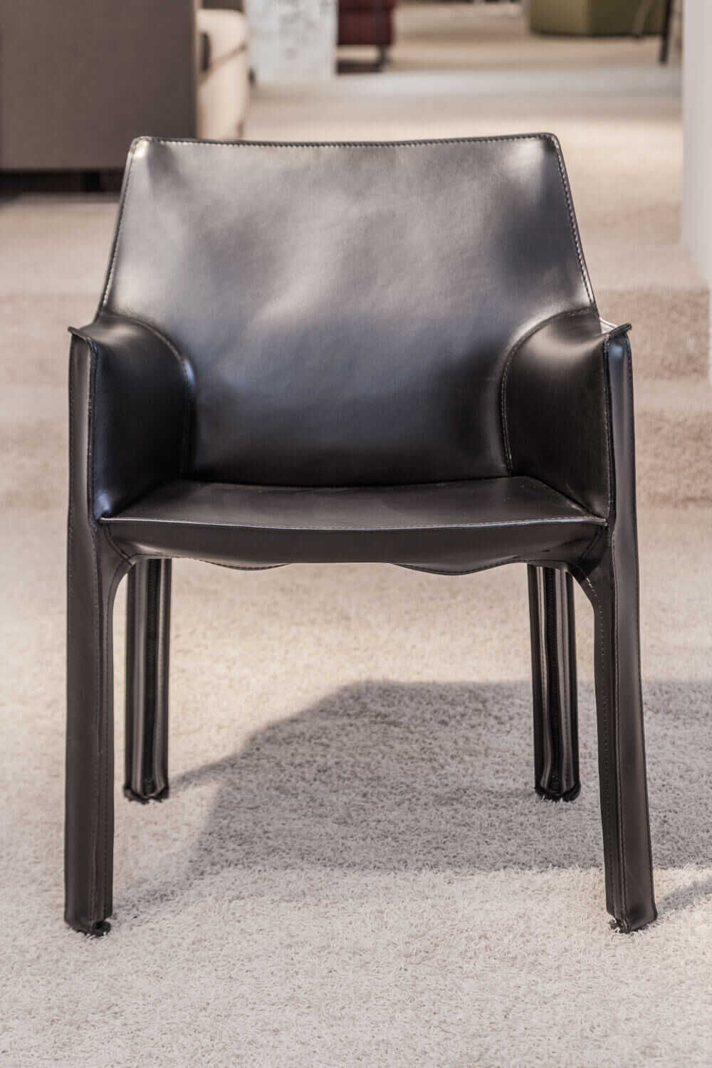 180626_BadHomburg-176-1500 Cassina - Stuhl Cab Leder Schwarz - 2