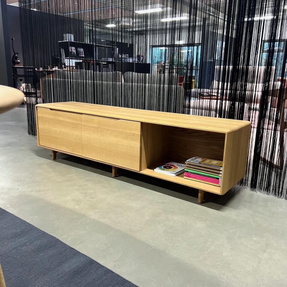 Artisan - Lowboard Invito Holz Eiche Natur Geölt A03 - 8