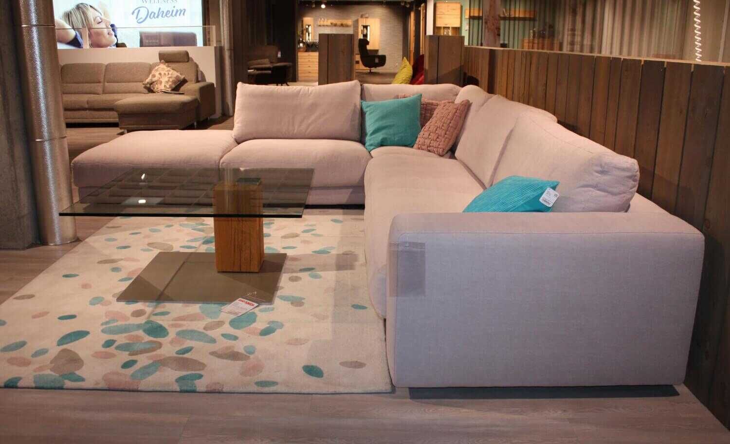 Candy - Ecksofa Giant Stoff 10 Vintage Rosa - 4