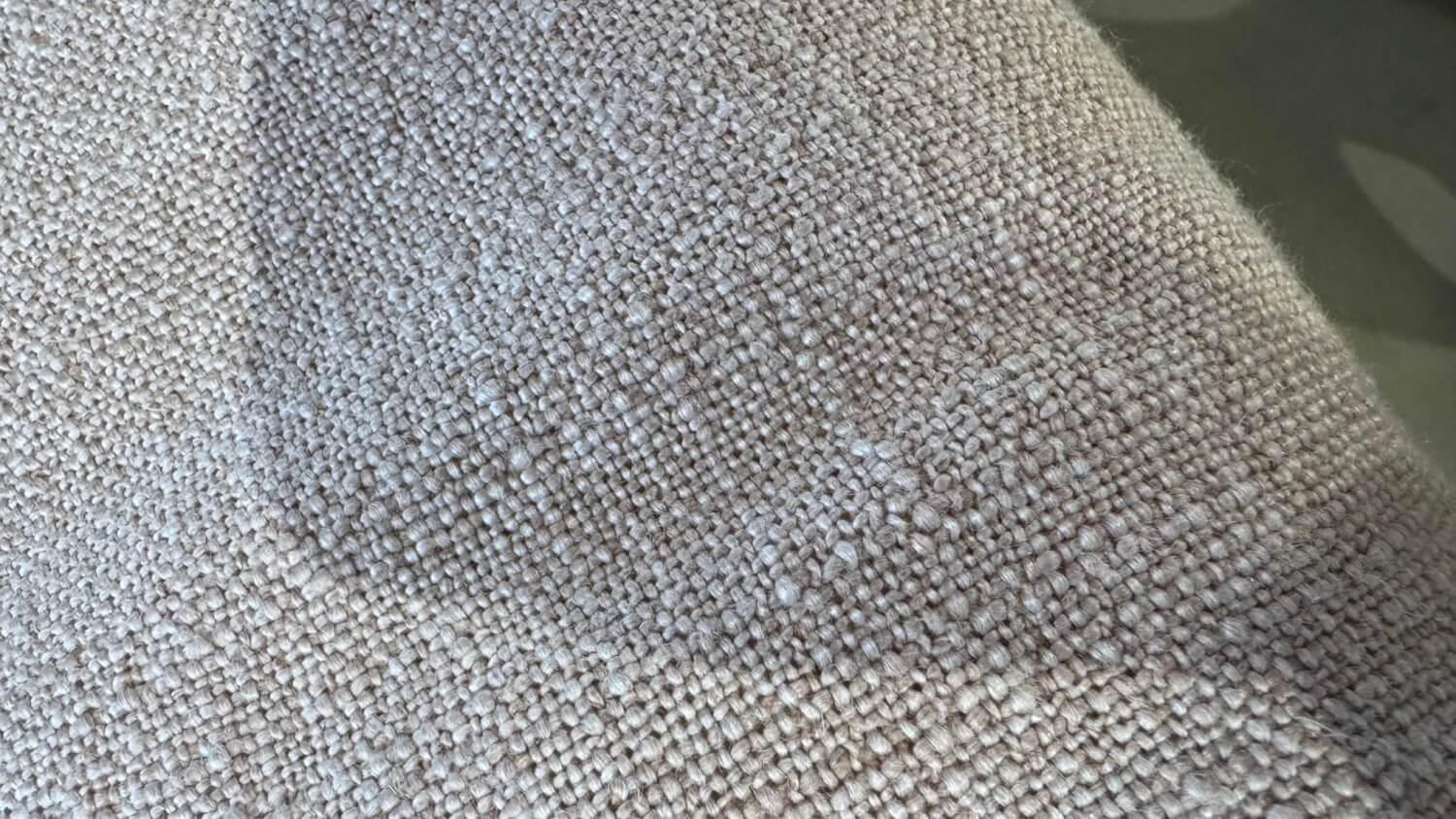 Walter Knoll - Sofa Maru Stoff Namib 7920 Moon Beige Gestell Matt Schwarz Pulverbeschichtet Inklusive Kissen - 4