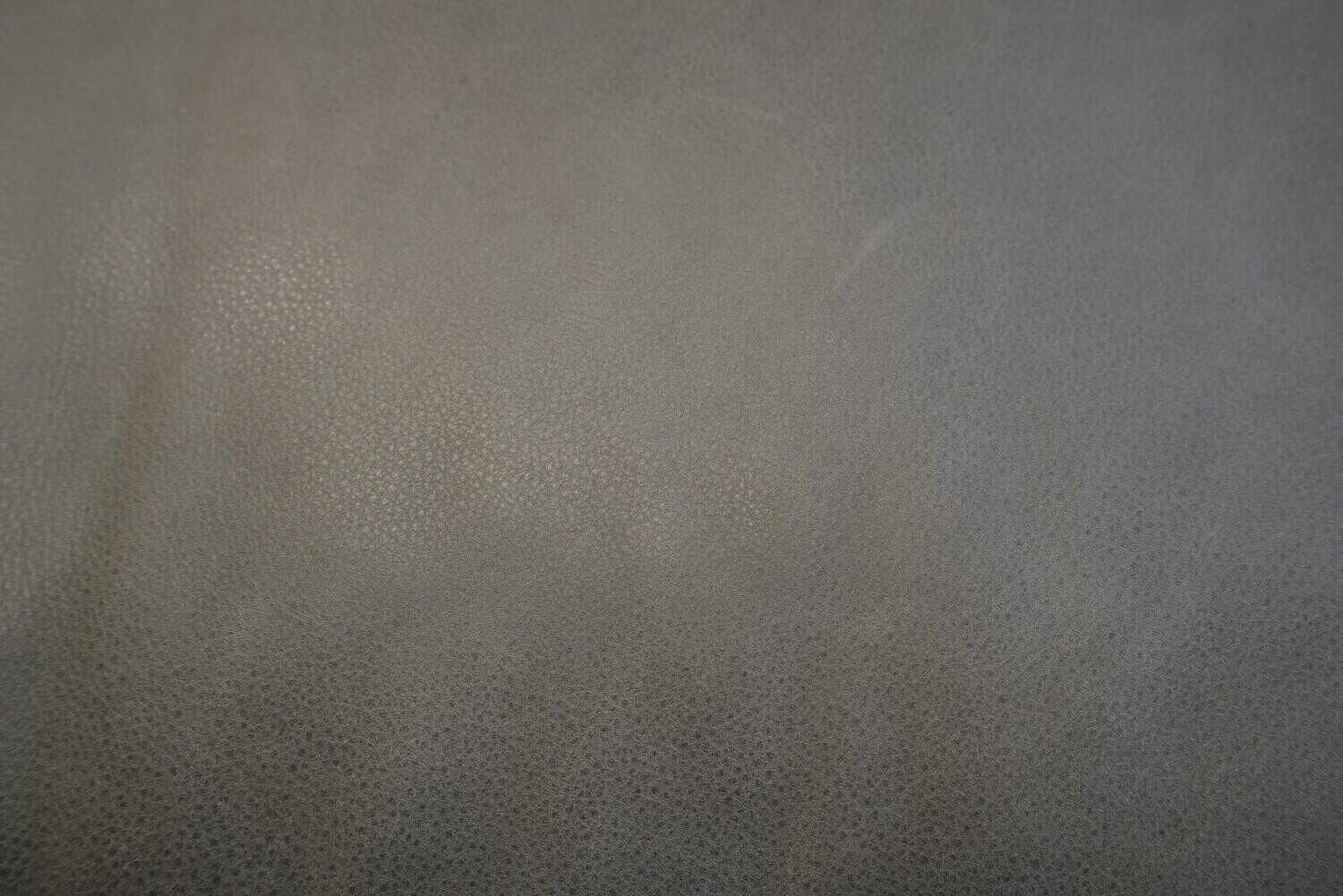 Sofa WK 668 Sienna Leder Grau Armteil Klappbar