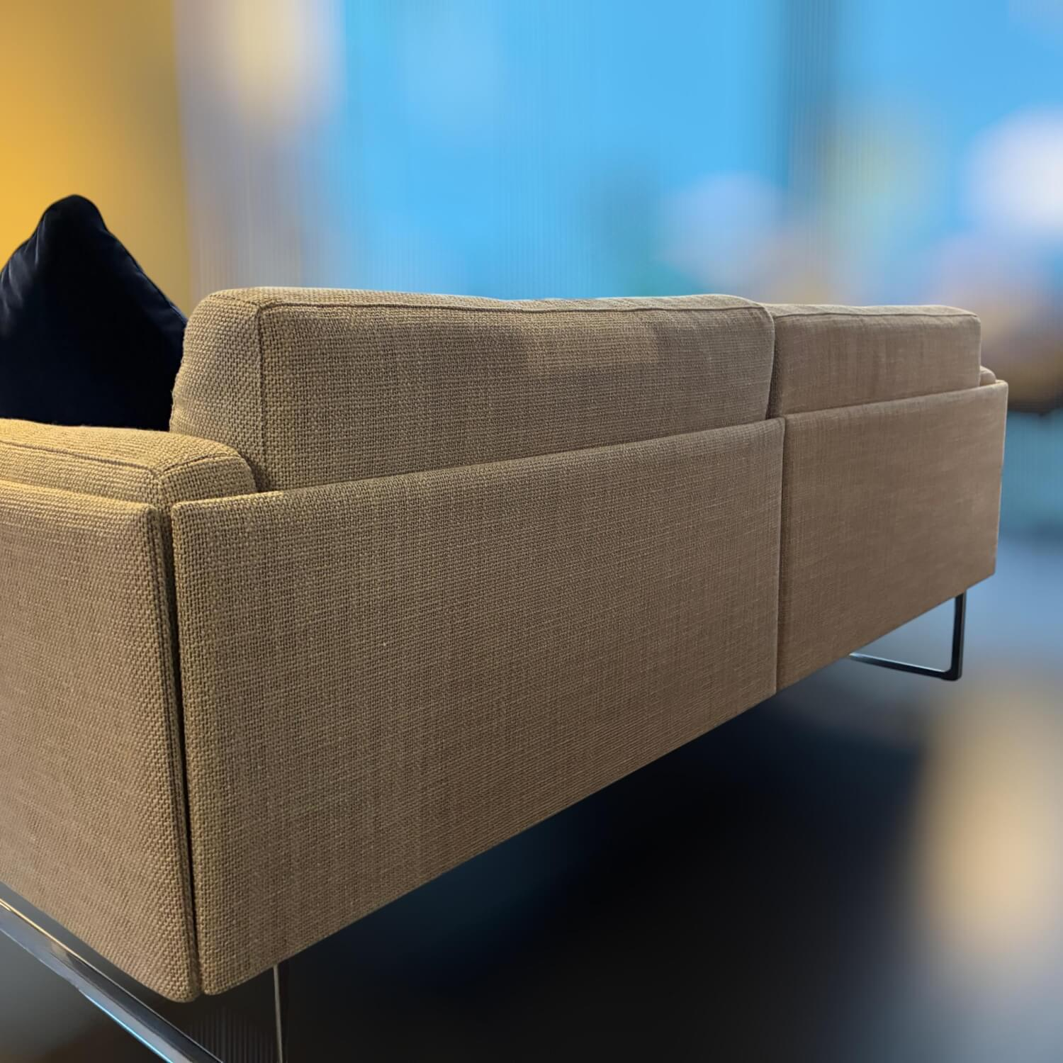 Cassina - Sofa 8 Stoff 13F323 Tensing Perla Beige Grau Gestell Alumninium Glänzend - 4