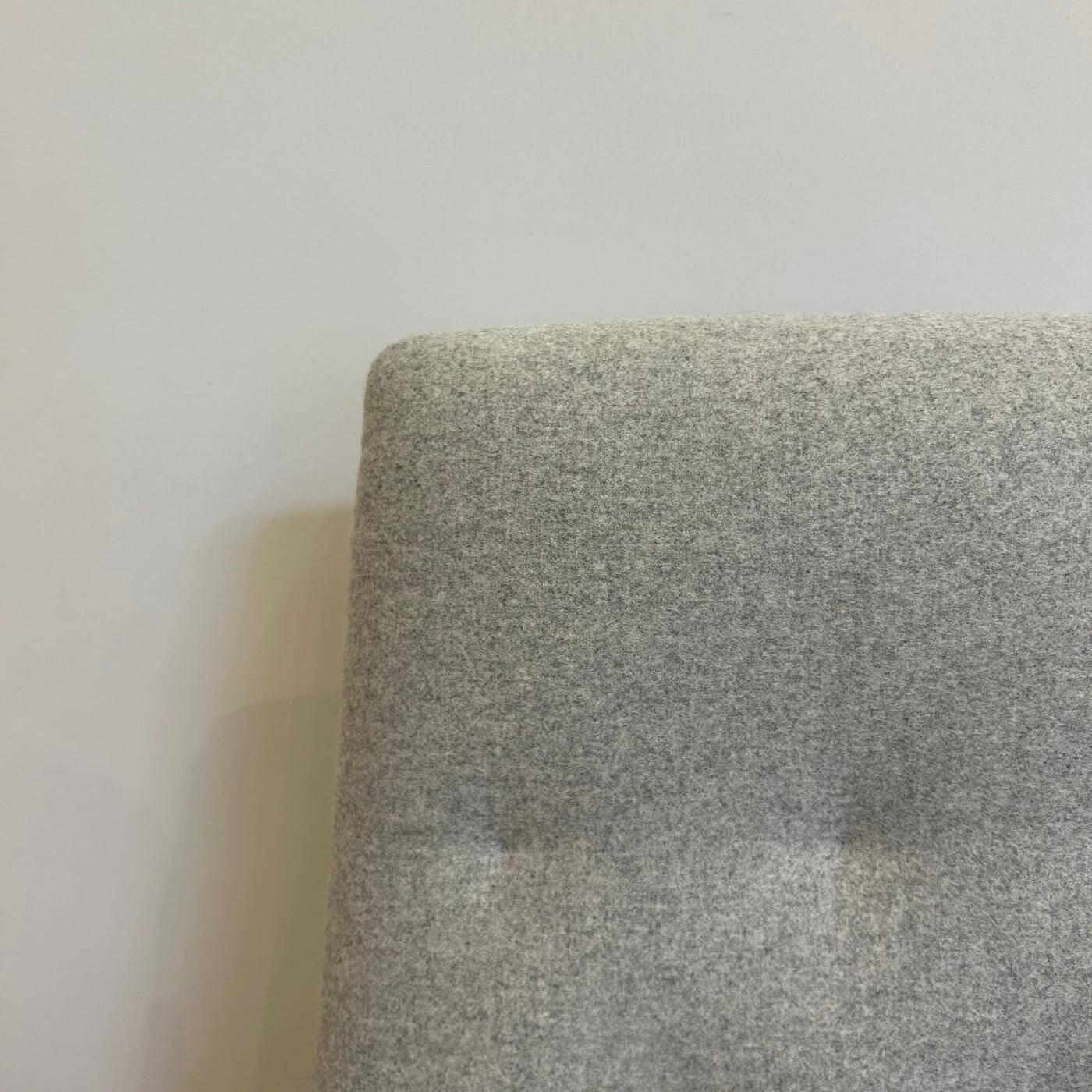 Walter Knoll - Sessel Healey Soft 184 10 Stoff Divina Melange 2 120 Hellgrau Grau Gestell Bronze Schwarz  Matt Pulverbeschichtet - 8