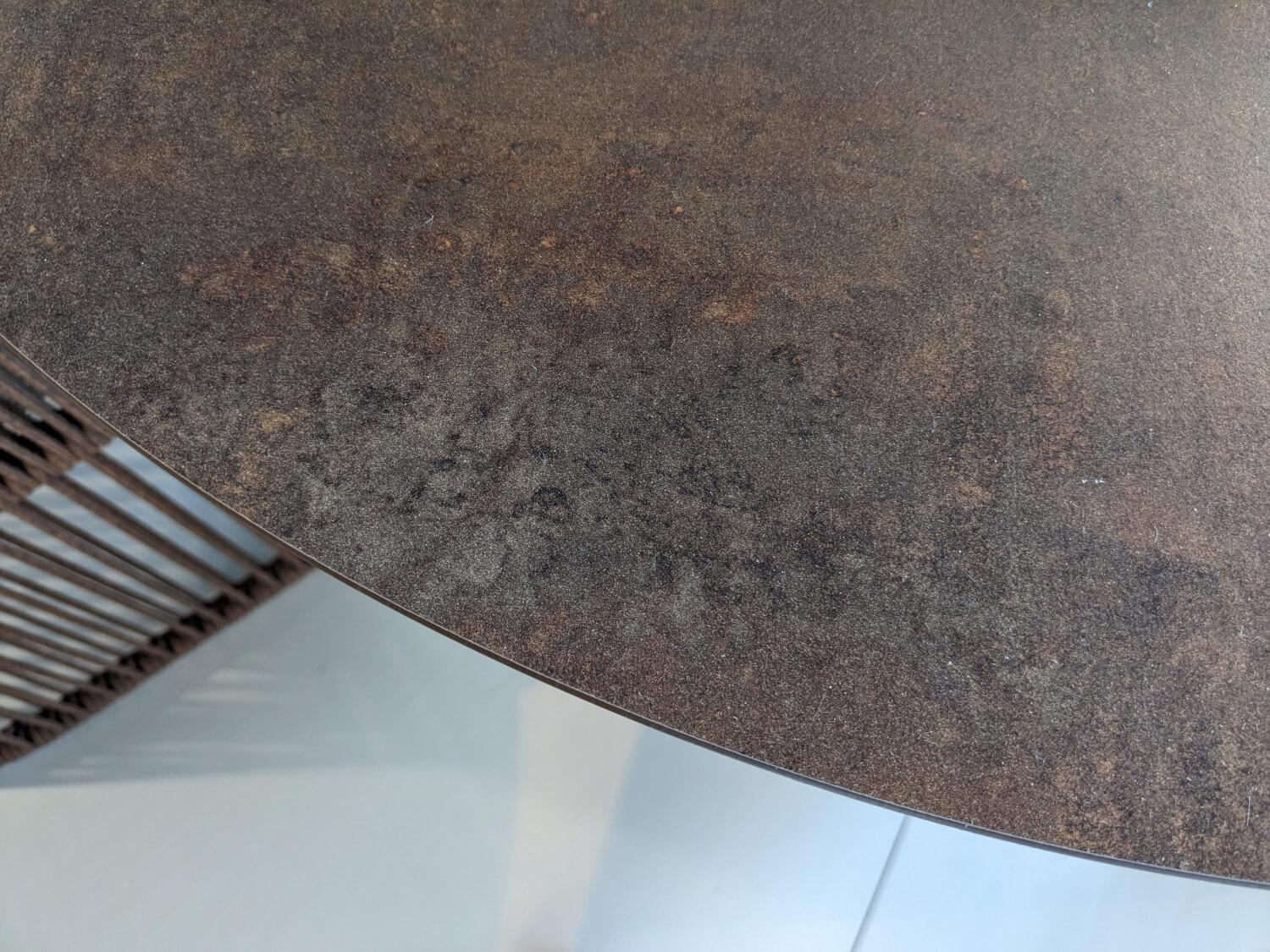 Eigene Herstellung - Varaschin Outdoor-Tischgruppe Tibidado Corton Bordo Marone Tisch mit 3 Stühlen - 4