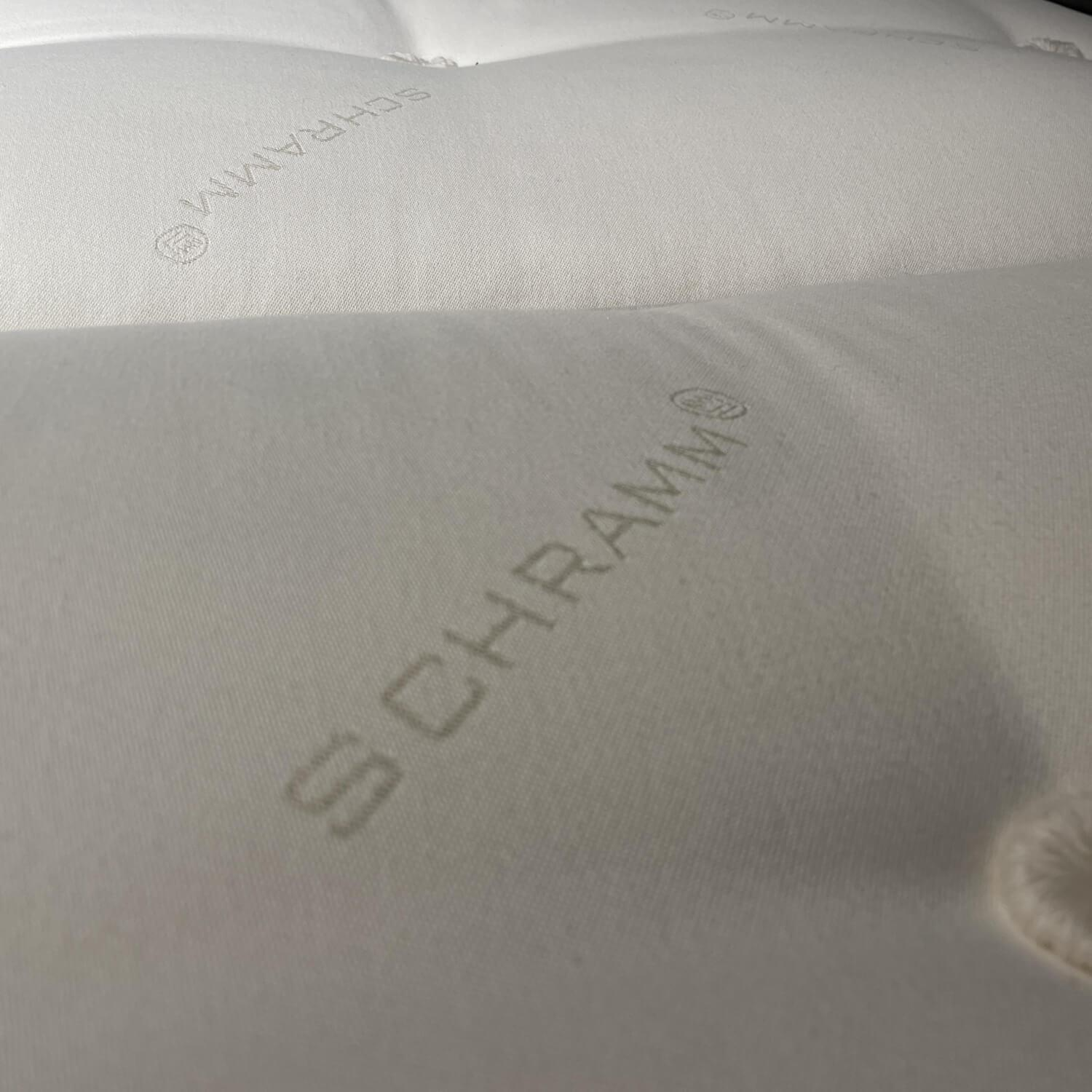 Schramm - Polsterbett Purebeds Ell Stoff Grau Füße Schwarz Inklusive Matratzen - 2