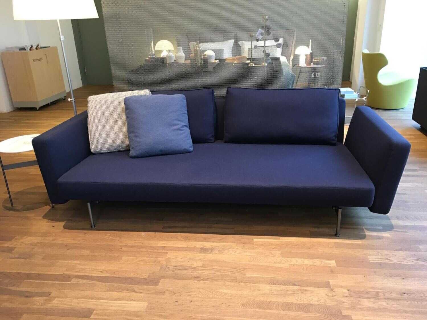 bb-italia-schlafsofa-sake-stoff-levico-2553800-dunkelblau-f-C3-BC-C3-9Fe-hartzinn-lackiert-e458958f1317mIsvs0IM6hjVP B&B Italia - Schlafsofa Sake Stoff Levico 2553800 Dunkelblau Füße Hartzinn Lackiert - 2