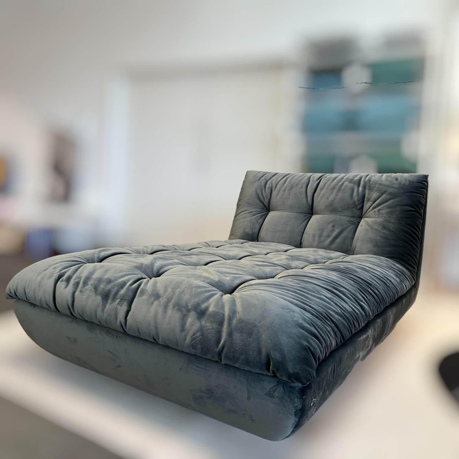 IP Design - Longchair Soulmate Bezug Stoff City Velvet Reloaded CA7832/139 Schwarz - 6