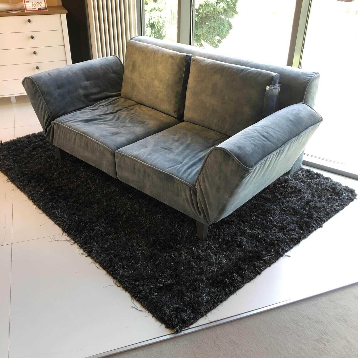 Franz Fertig - Schlafsofa Joss Stoff Niagara E1951 Grau - 7