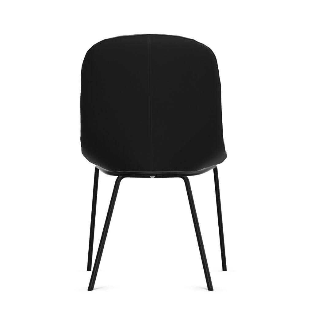 Walter Knoll - 4er-Set Stuhlgruppe Cheru Stoff Gaia 7890 Silver Grau - 4
