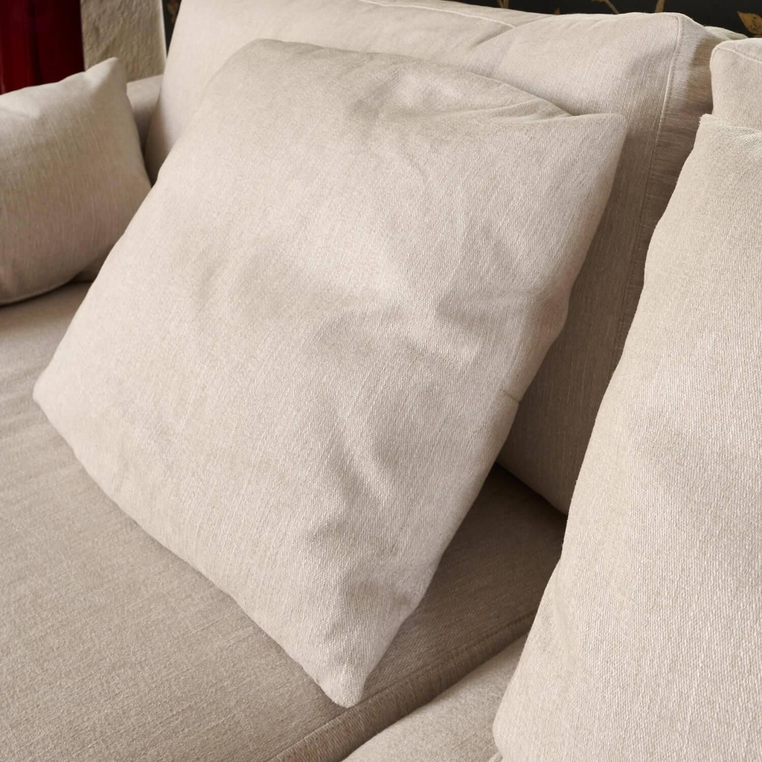 Bielefelder Werkstätten - Sofa Inspiration 122-3005 Tief Bezug Noah 1744 176 Sockelrahmen Wengefarbig Gebeizt - 2