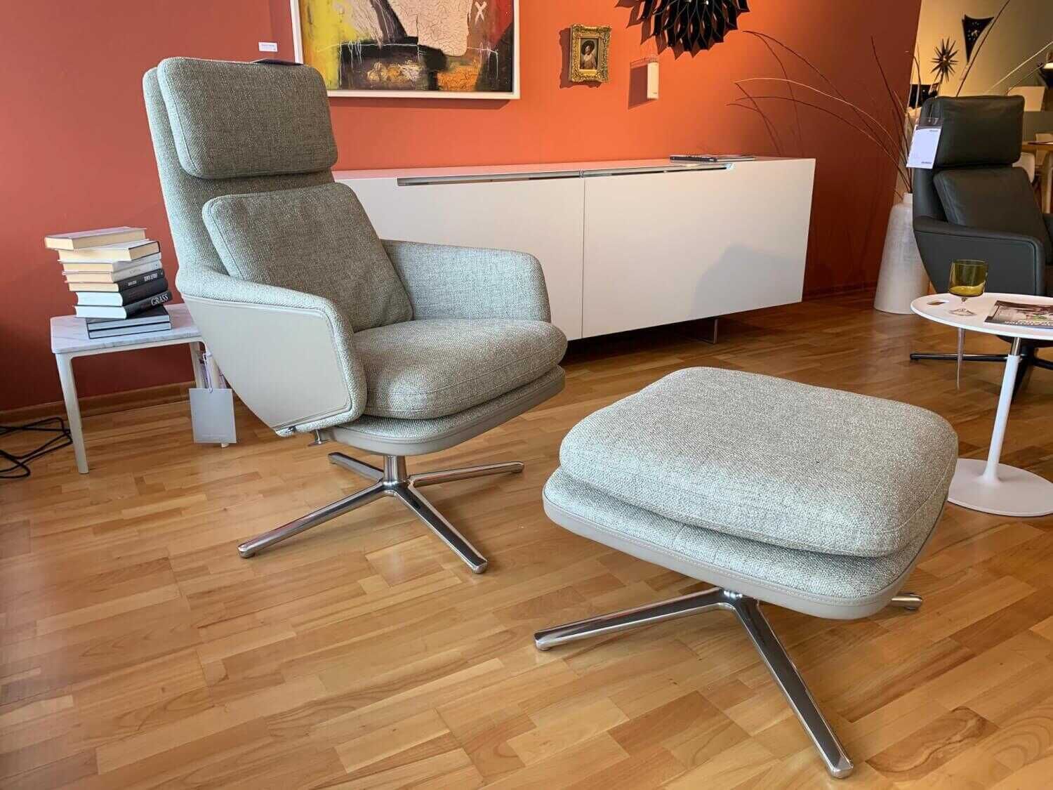 vitra-mehr-modelle-sessel-grand-relax-stoff-corsaro-bambus-melange-leder-mit-ottoman-50d820920c7c Vitra - Sessel Grand Relax Stoff Corsaro Bambus Melange Leder mit Ottoman - 1