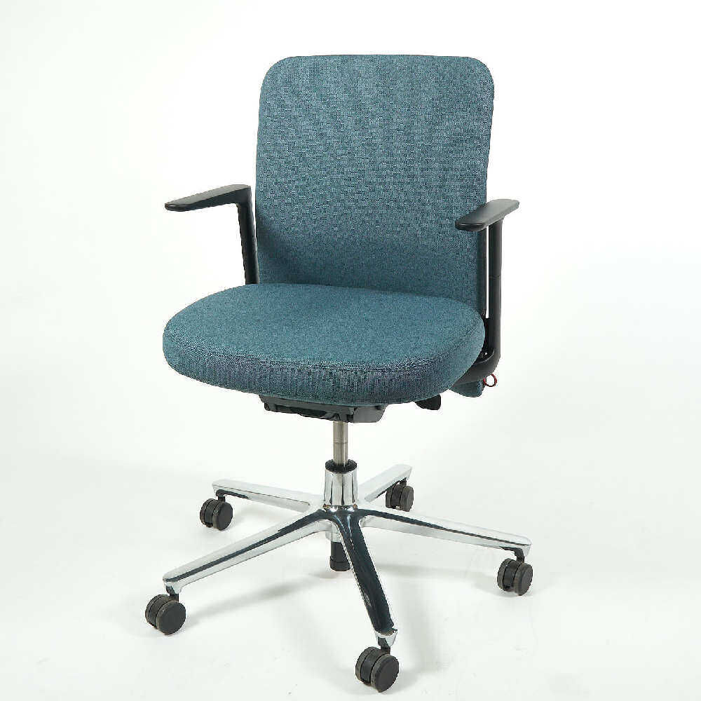 Bürodrehstuhl Pacific Chair Stoff  Nero/Eisgrau