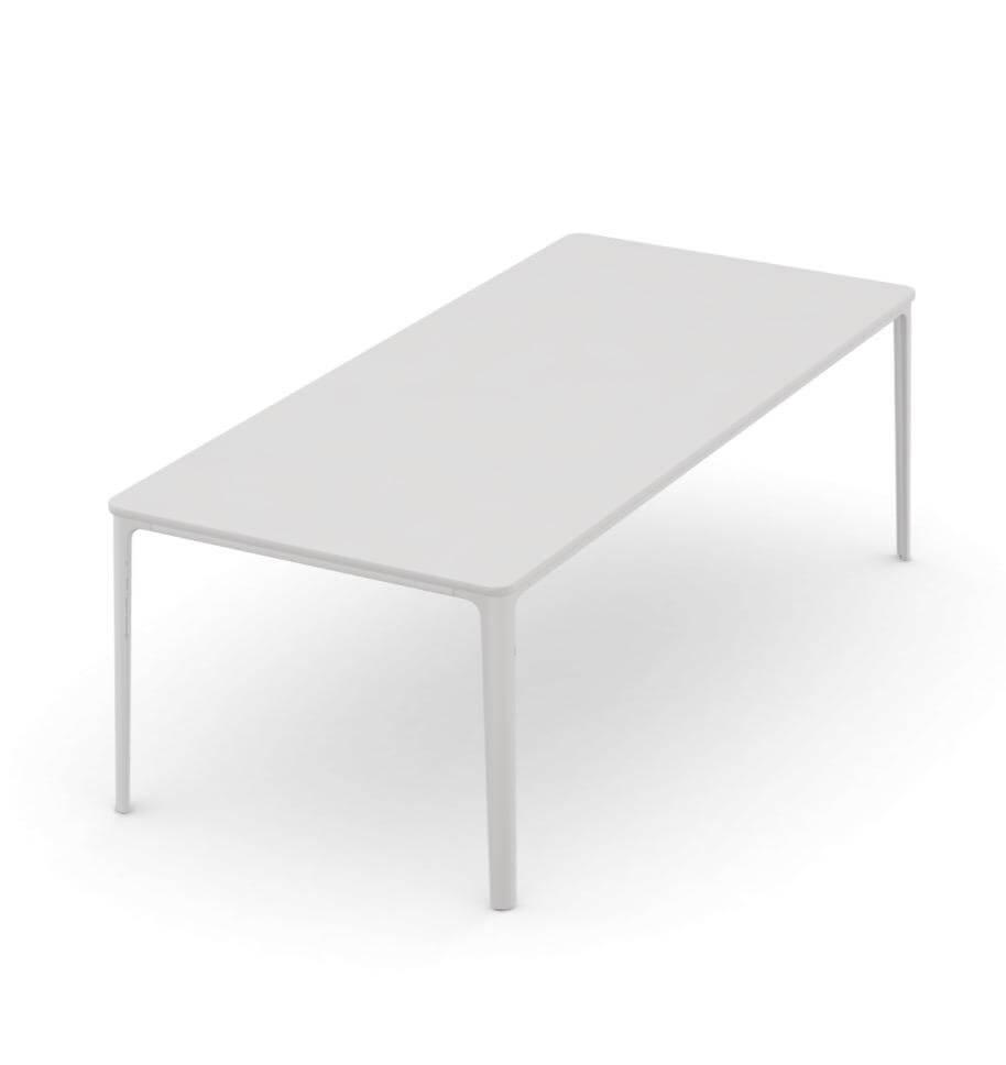 Esstisch Plate Dining Table Material Mitteldichte Holzfaser Weiß