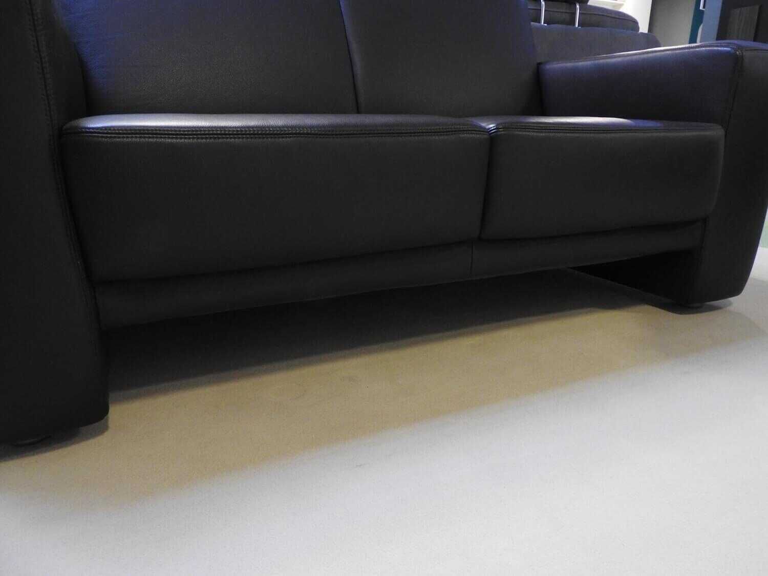 Koinor - Garnitur Nove Leder Braun 2 Sofas 1 Sessel - 9