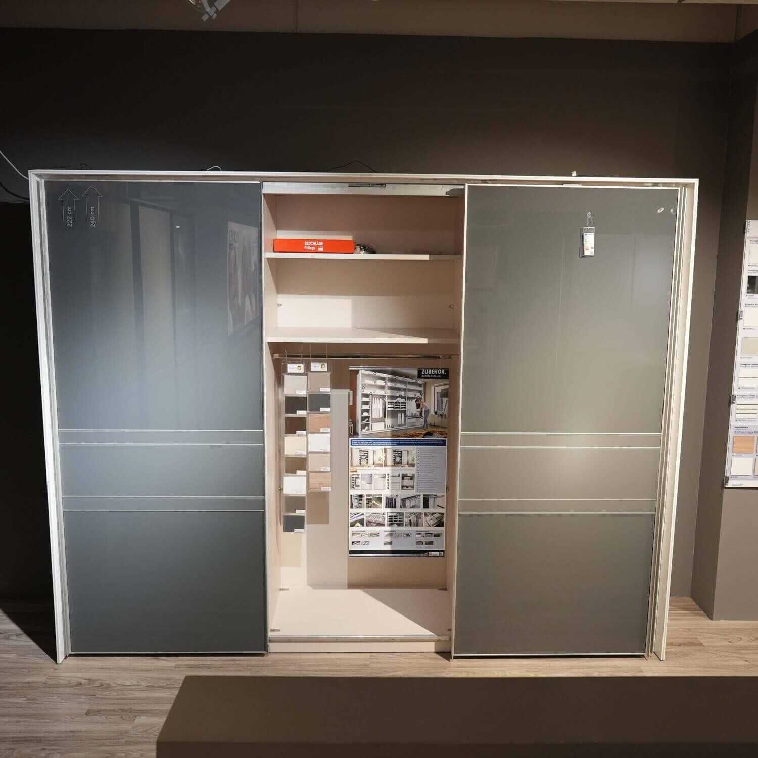 Staud - Schrank Sonate Cento Vulkanglas Matt Korpus Weiß - 7