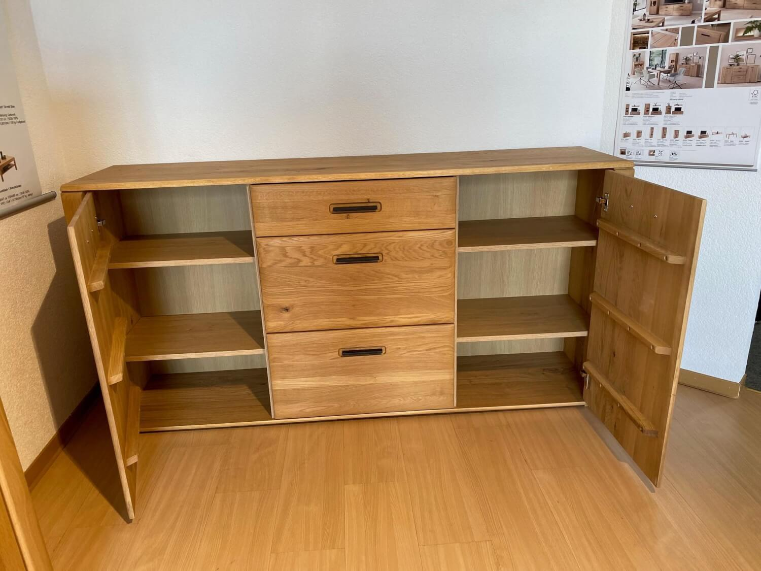 MCA Furniture - Sideboard Alento Ast-Balkeneiche - 4
