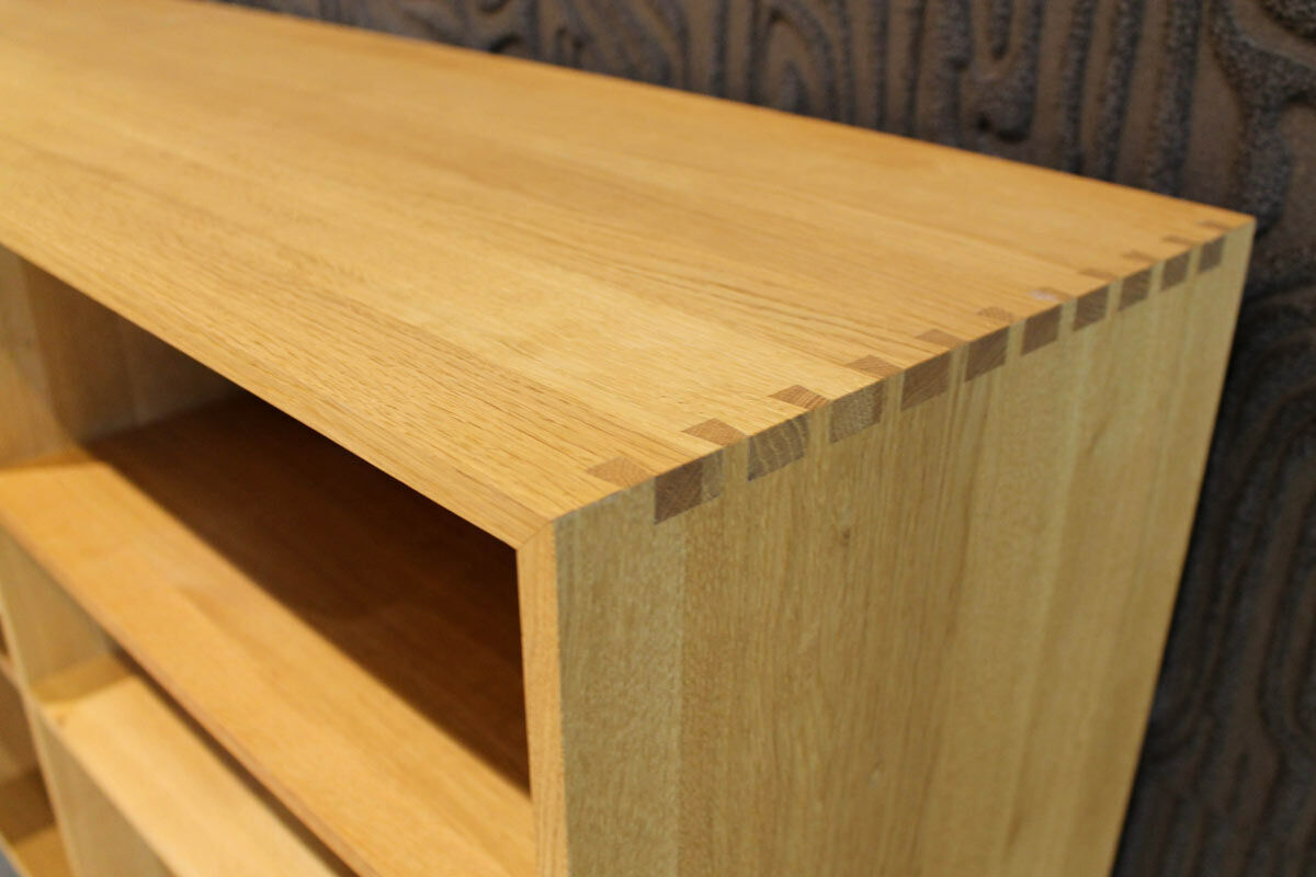 Carl Hansen & Søn - Bücher-Sideboard FK63 Eiche Geölt Gestell Schwarz Lackiert - 2