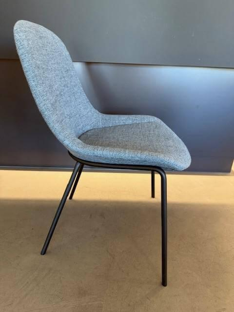 Walter Knoll - Set van 6 Sheru stoelen stof Gaia 7886 Vintage 1435 Blauw Toermalijn - 9