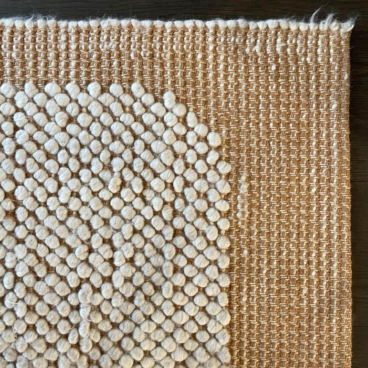 Muuto - Teppich Pebble Rug Burnt Orange Wolle Jute - 3