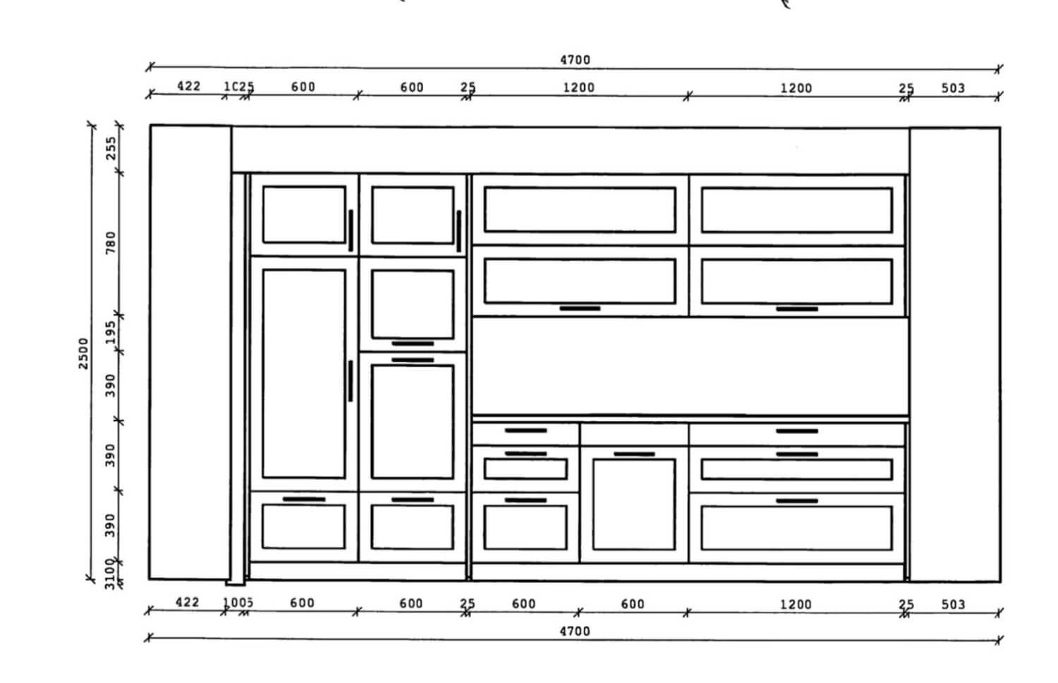 Küche Malta Gala Lack Kristallgrau Hochbau Kücheninsel mit Miele-E-Geräten