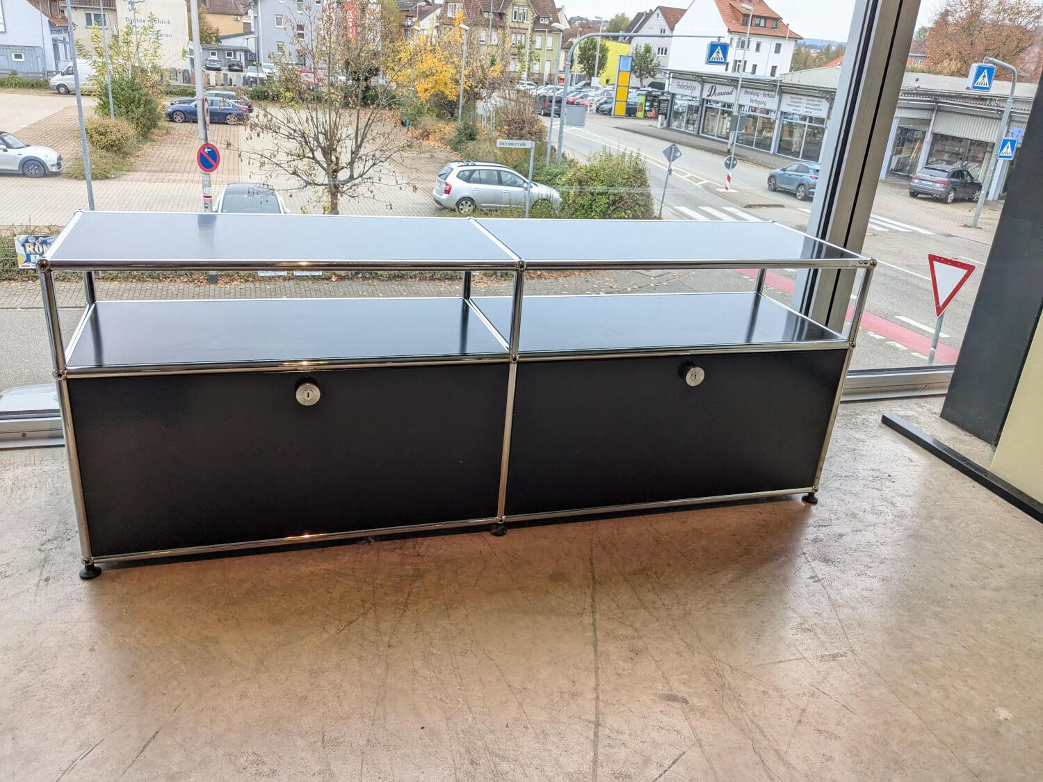 USM Haller - Sideboard DE QS 02 N.30 Metall Lack Graphitschwarz - 7