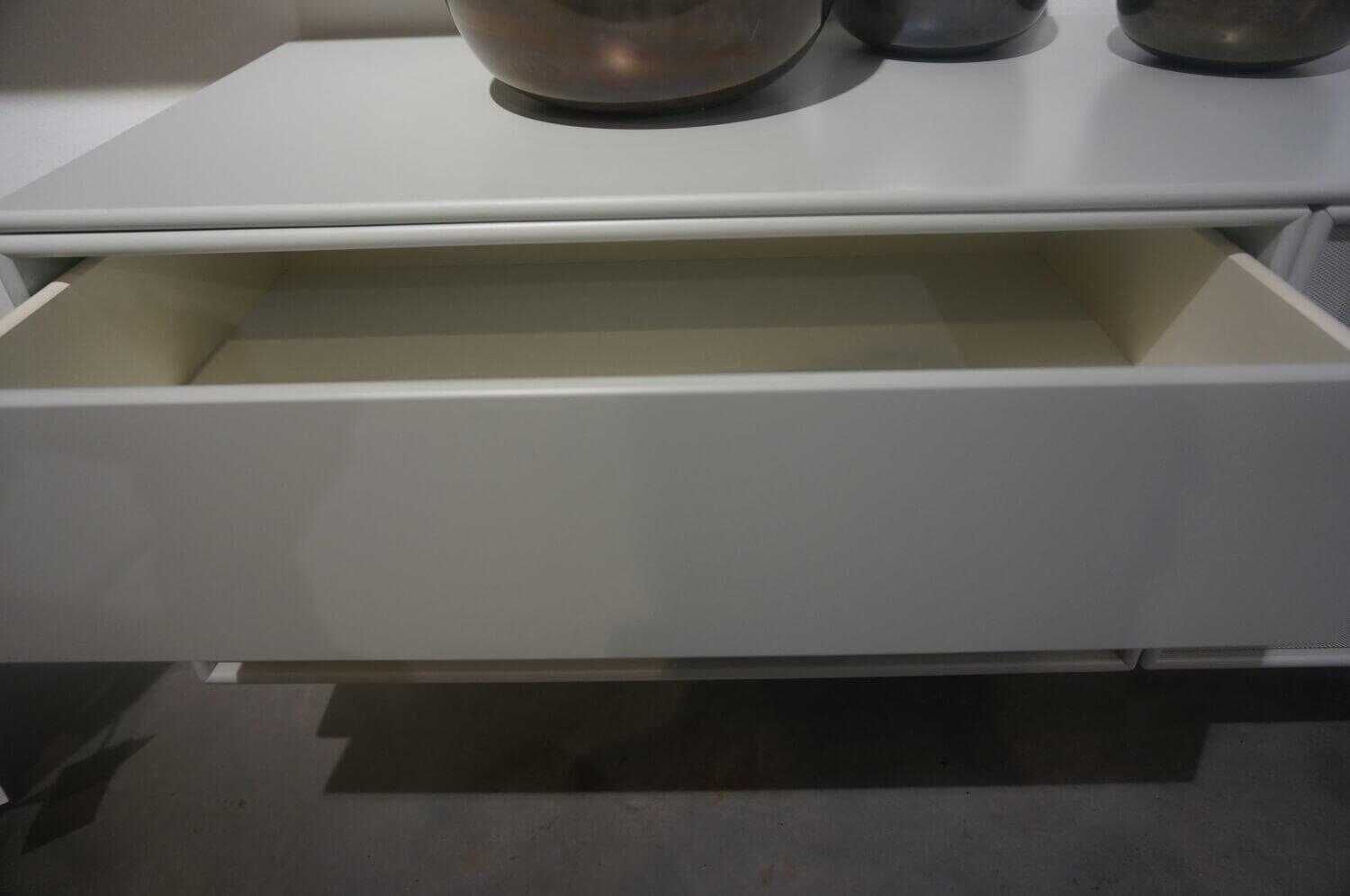 Montana - Wohnwand System MDF Grau 4-teilig - 6