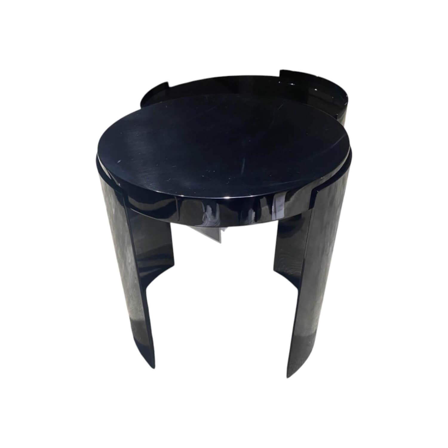 Cassina - Niedriger Tisch 5543 Lack Glänzend Schwarz - 1