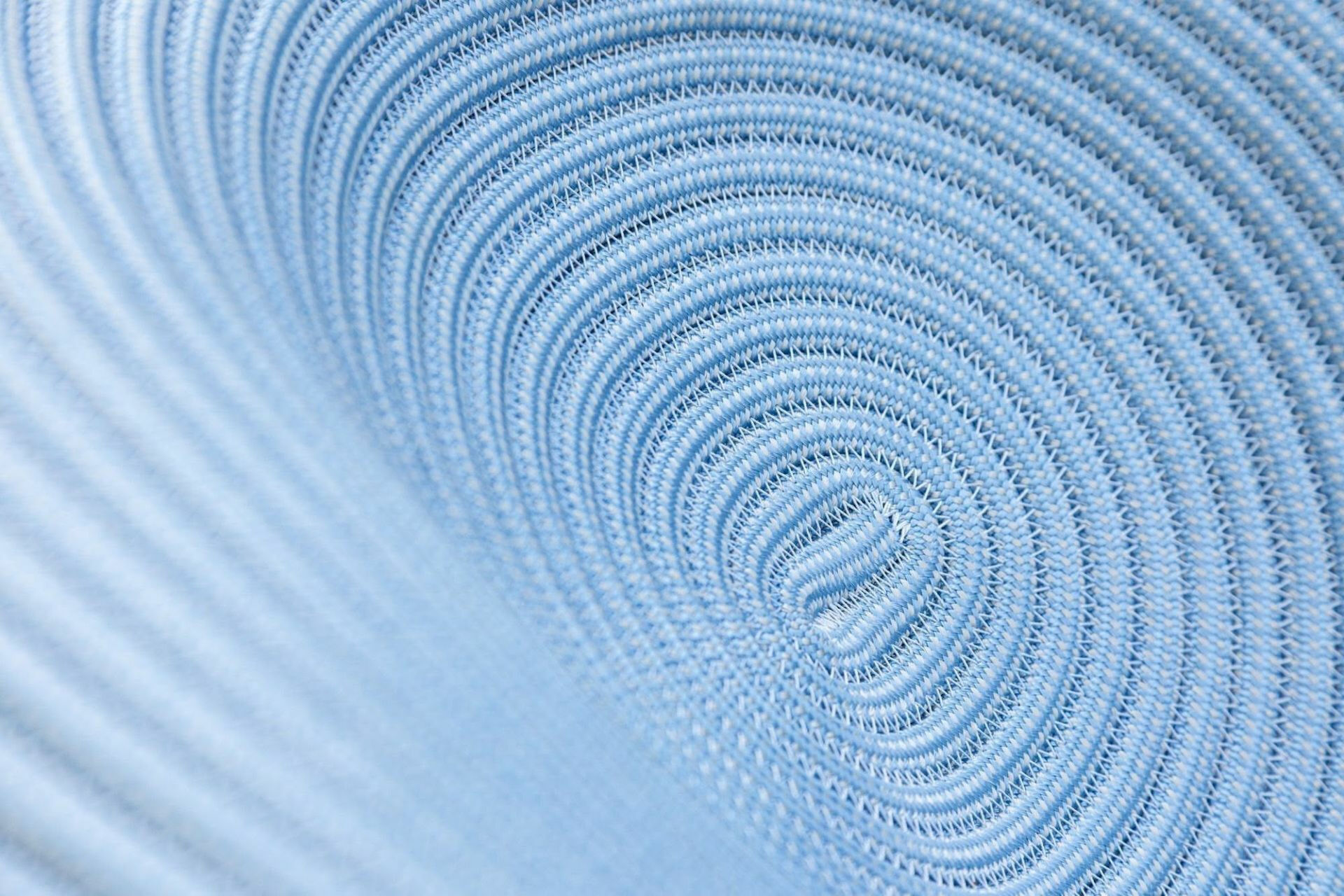 Paola Lenti - Sessel Otto Corda Rope Cucita T9889 Blau Mit Abnehmbarem Bezug - 3