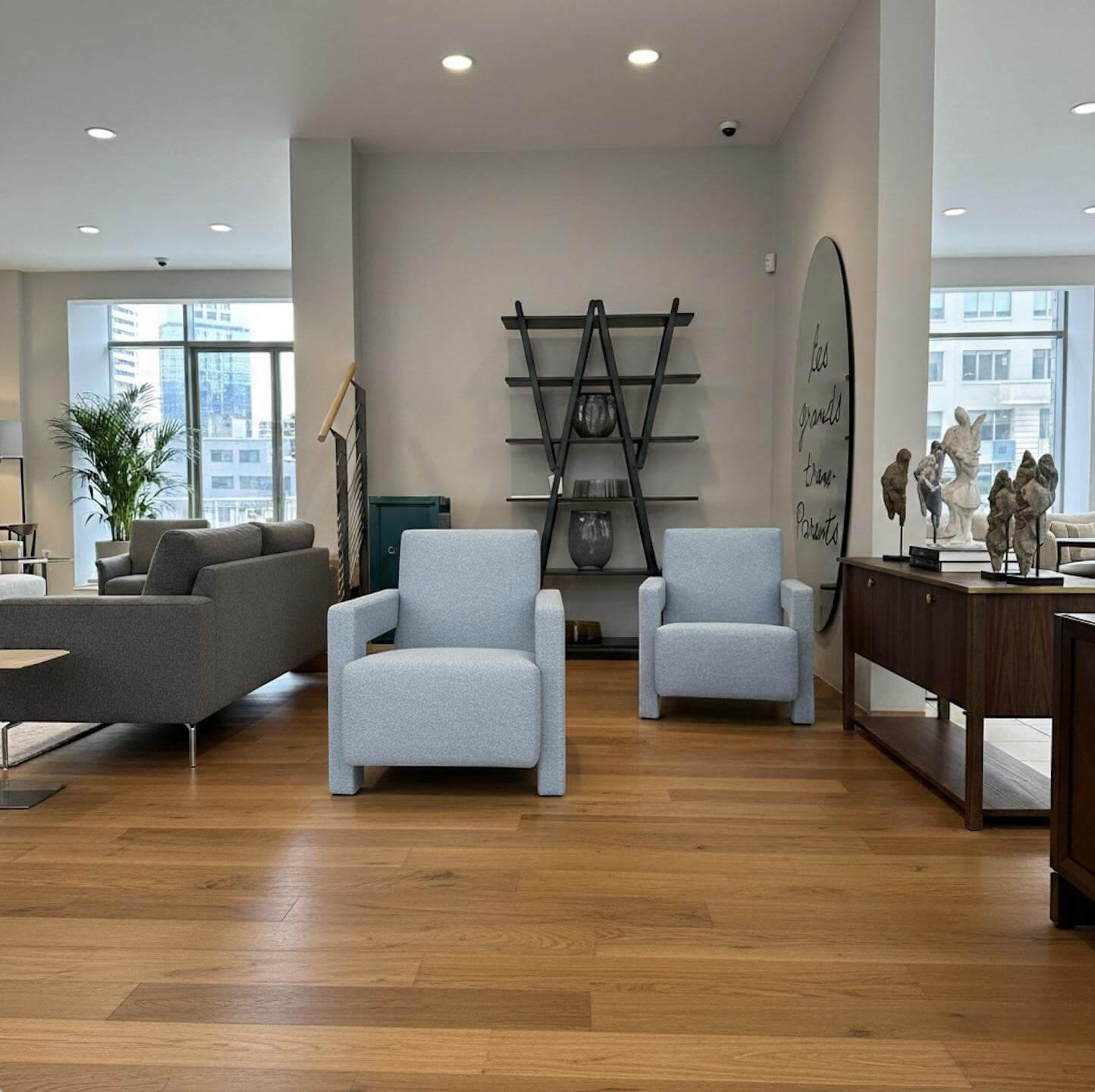 Cassina - 2er-Set Sessel Utrecht 637 01 Stoff Look 13L015 Cielo Blau Füße Kunststoff Schwarz - 6