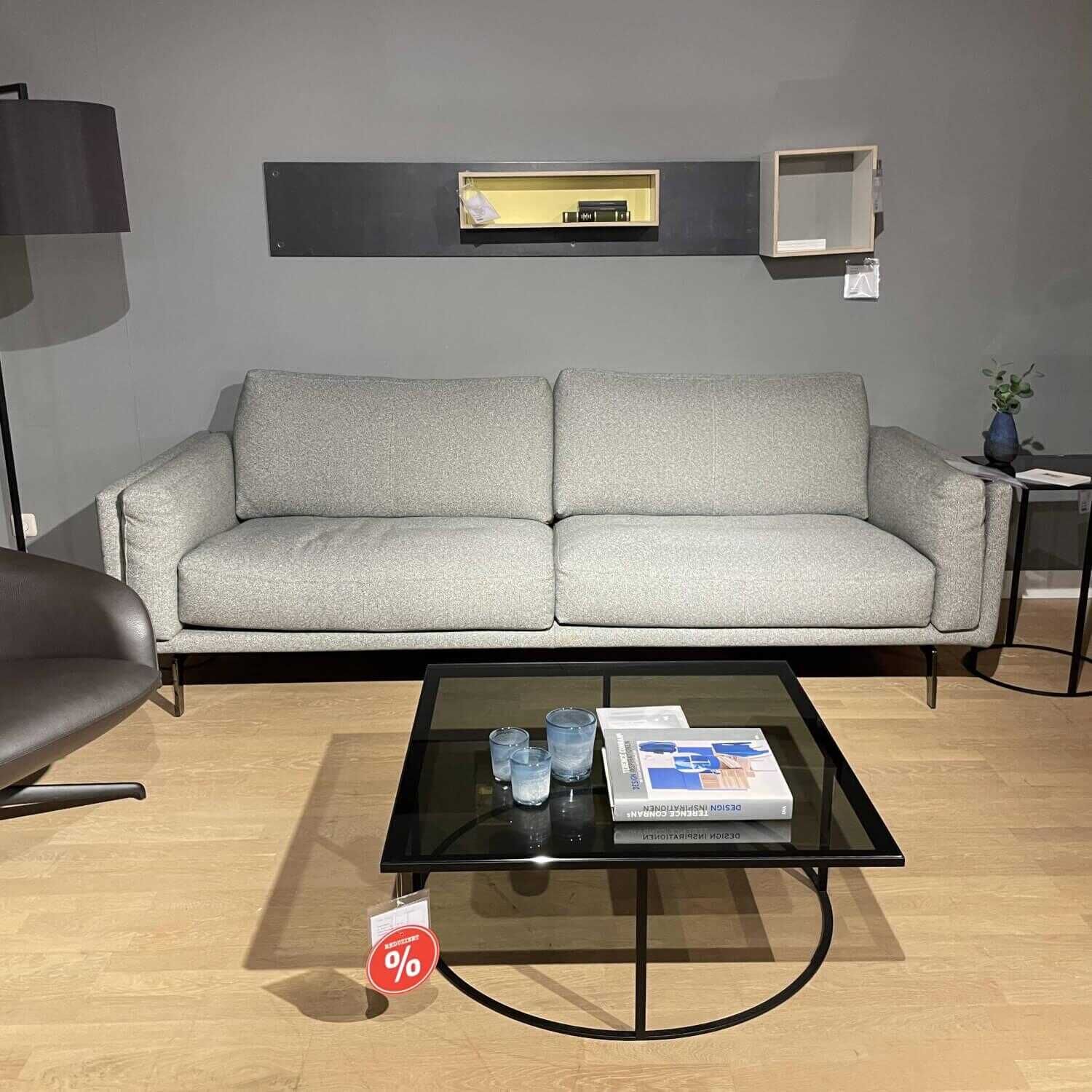 leolux-sofa-bellice-fabric-pitaya-127-loft-frame-onyx-smoked-chrome-334f24f0c611 Leolux - Sofa Bellice fabric Pitaya 127 Loft frame Onyx smoked chrome - 1