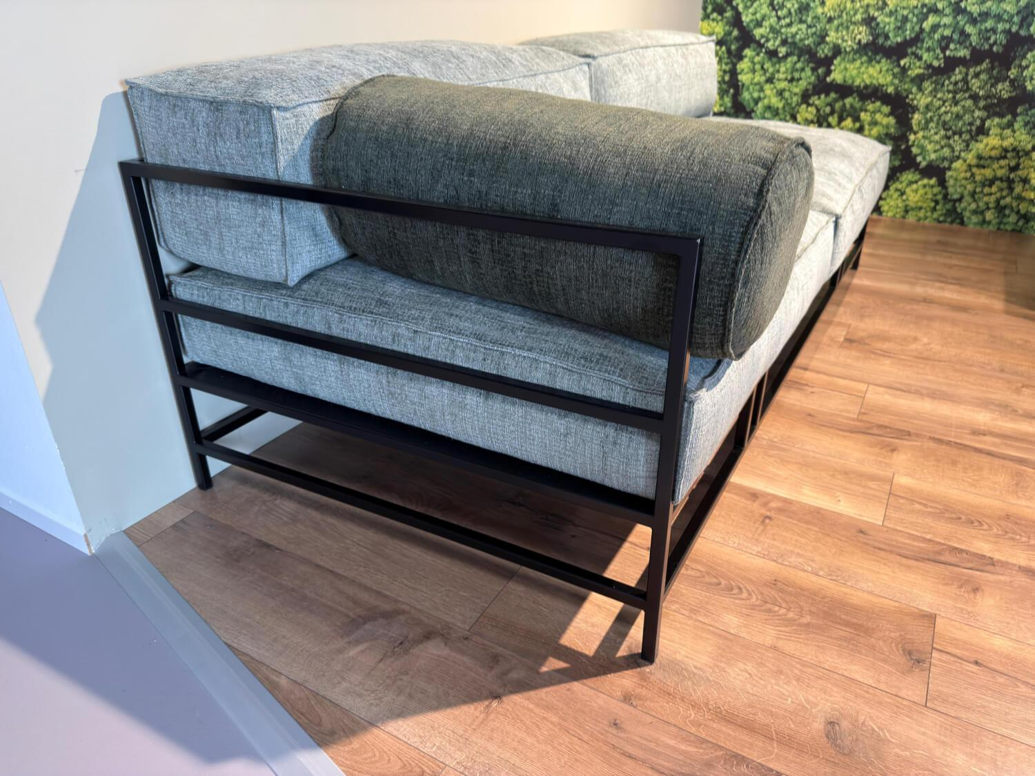 Brühl - Sofa Easy Pieces Forever Stoff 5277-0031 Blau Grau Gestell Stahl Schwarz Pulverbeschichtet - 7