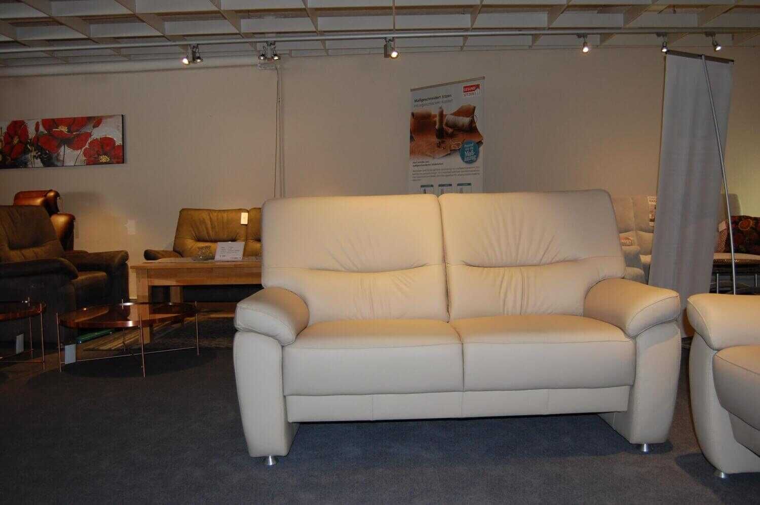 arco-garnitur-3900-boxspring-leder-beige-1-sofa-2-sessel-mit-kopfst-C3-BCtze-f160ff7f24345cb740b202e15 Arco - Garnitur 3900 - Boxspring Leder Beige 1 Sofa 2 Sessel mit Kopfstütze - 5