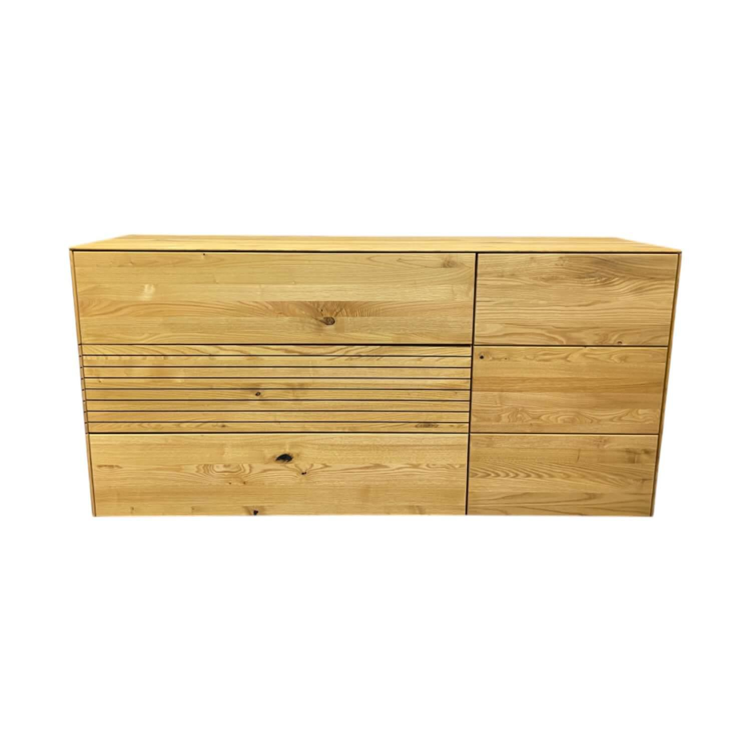 Decker - Sideboard Kulma 183102 Astige Edelkastanie Massiv 2407 Naturbelassen Geölt - 1