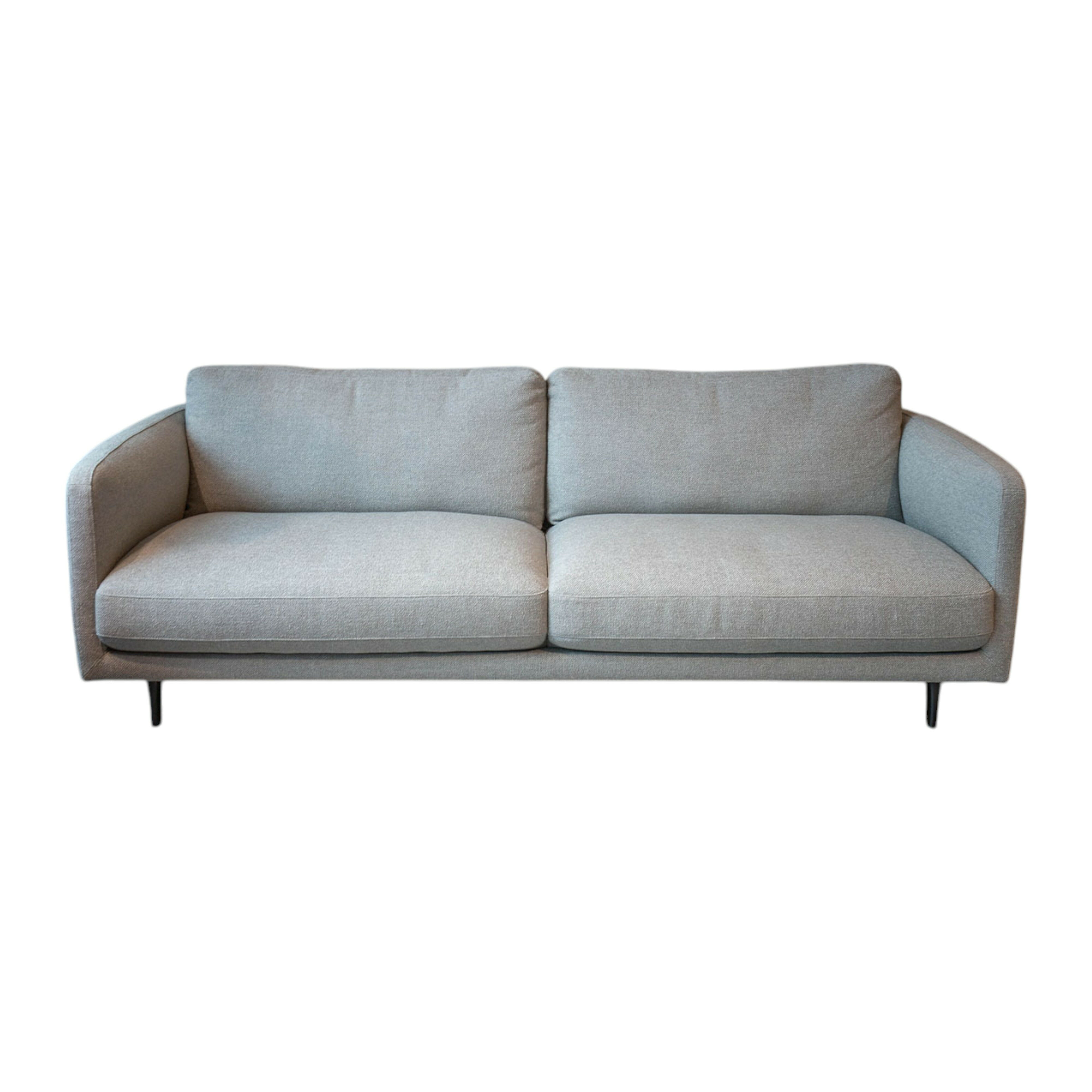 Pode - Sofa Tweak Stoff Fresco 727 Ice Hellgrau Gestell Anthrazit - 1