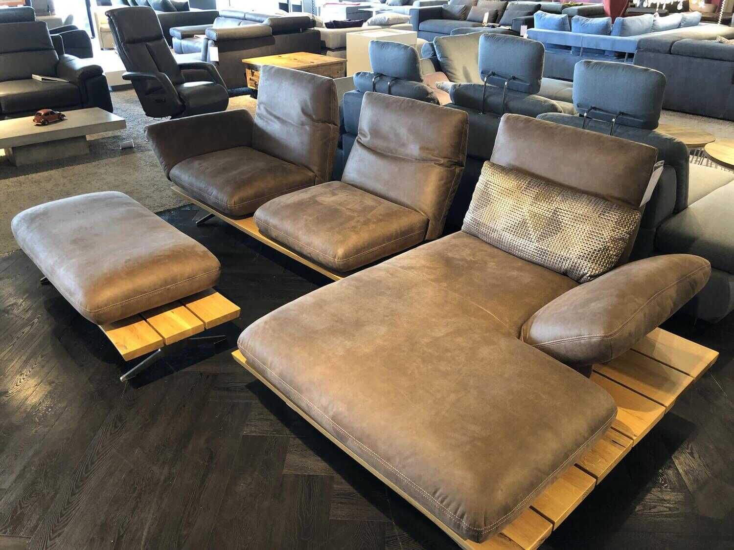 koinor-ecksofa-malta-leder-braun-mit-hocker-sitzelemente-drehbar-e3835cedf5e5 Koinor - Ecksofa Malta Leder Braun mit Hocker Sitzelemente Drehbar - 2
