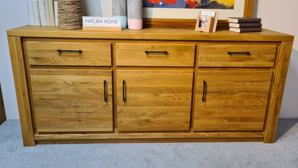 Natura - Sideboard Farmingdale 221035 Eiche Massiv Natur Geölt - 2