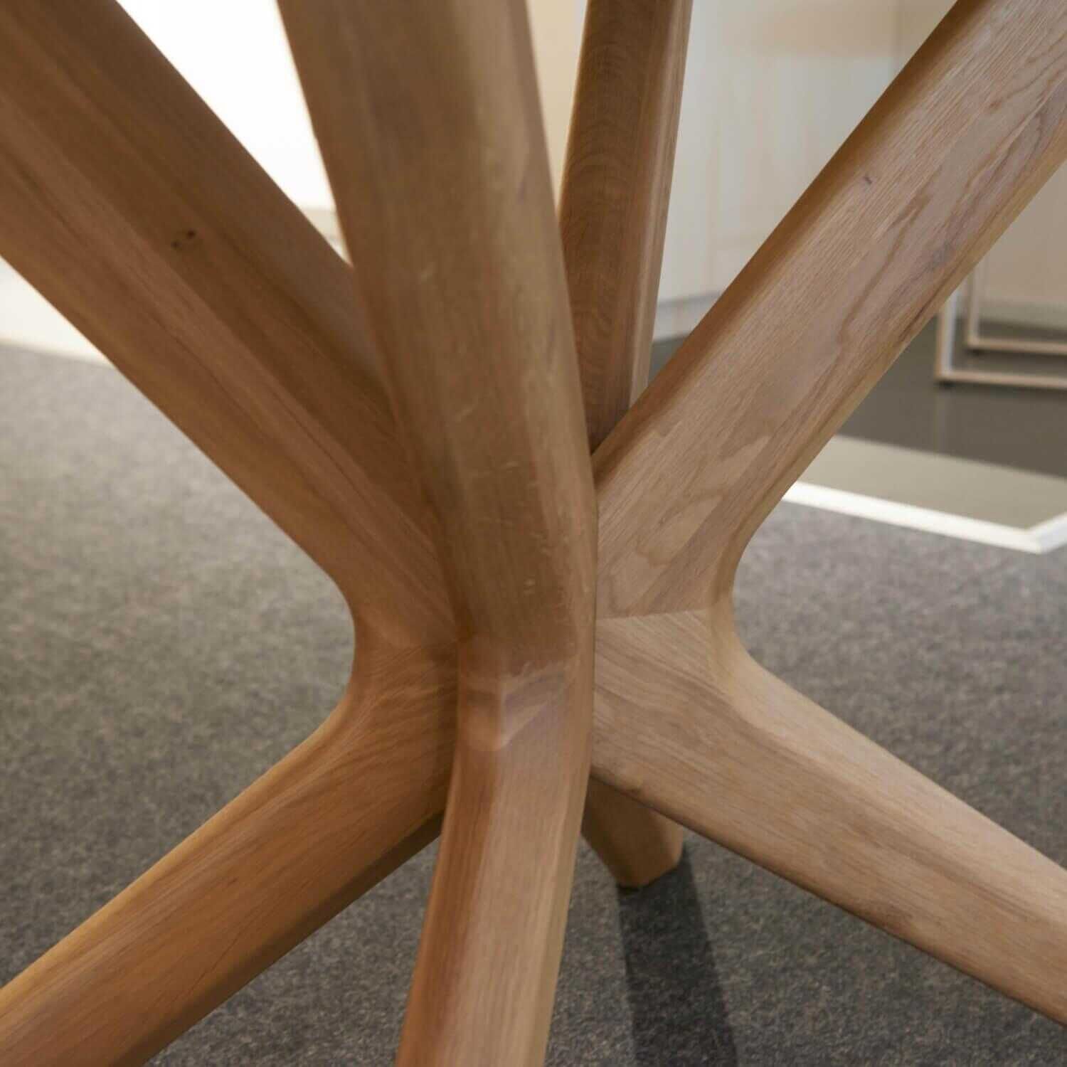 Koinor - Essgruppe Tisch T1005 Eckbank Fraim mit 3 Stühlen S2207 Leder A-India Verde - 5