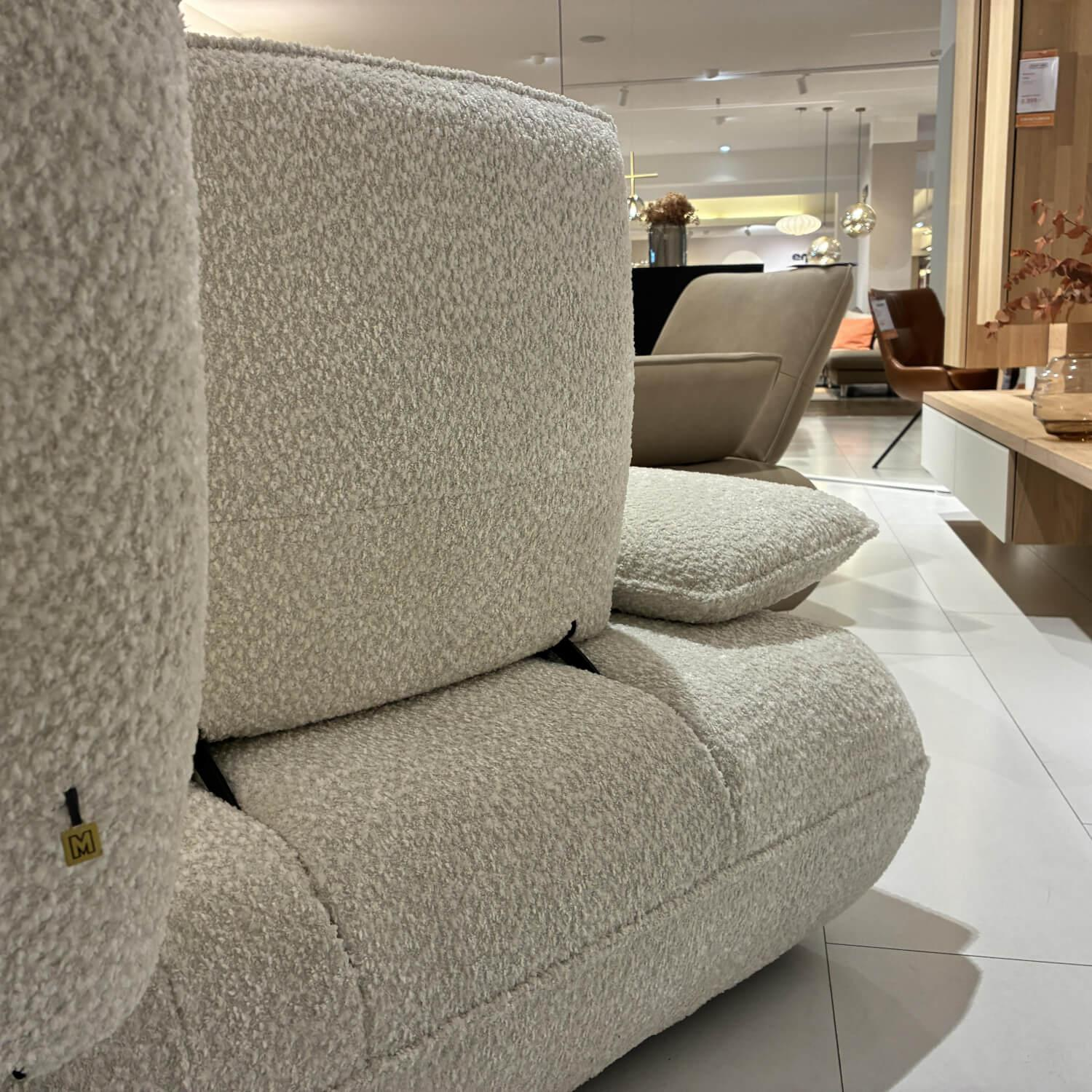 Koinor - Sofa Amy Stoff 10 Venga 14 Cremeweiß Mit Funktionsarmteil - 6