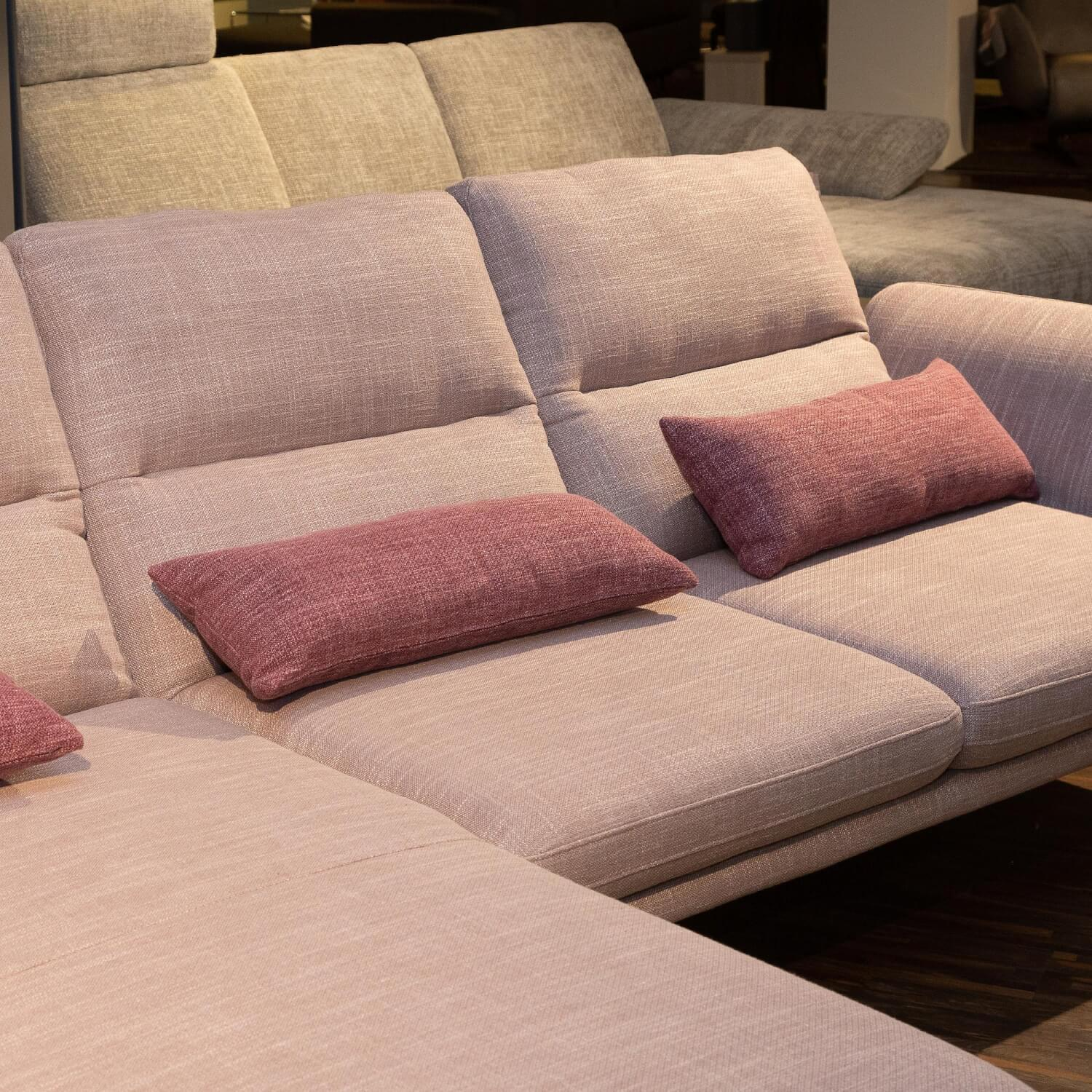 Comfort Republic - Sofa Poga Alexander Bezug City 160 Magnolia IV Fuß MF1 Schwarz - 5