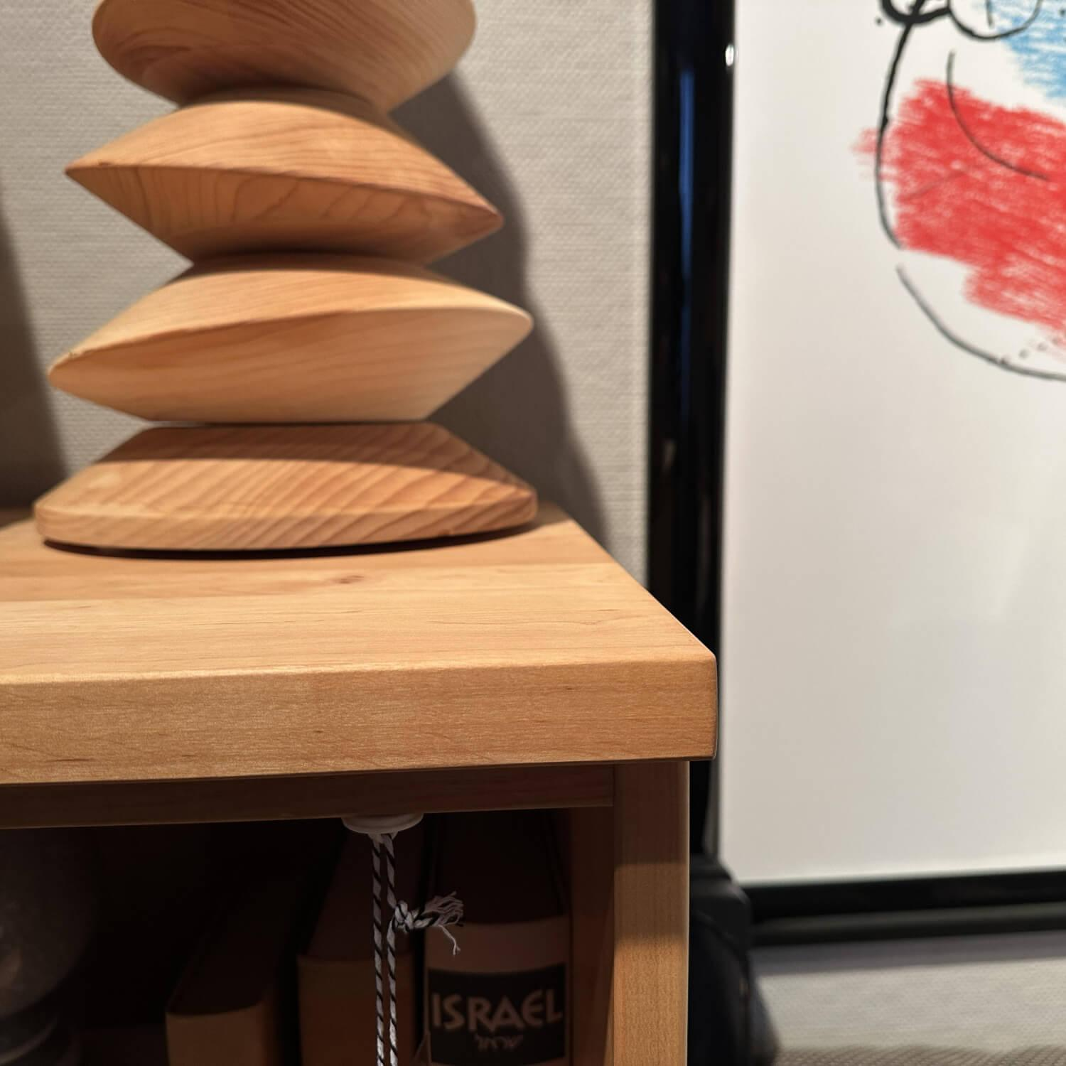 Team 7 - Chest of drawers Cubus solid alder wood with 2 doors - 5