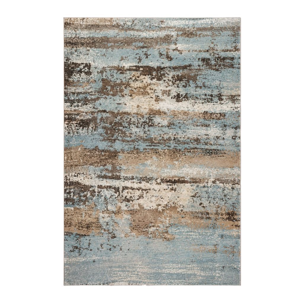 Dadicos - Teppich 248x168 Indien Textil Blau Beige - 1