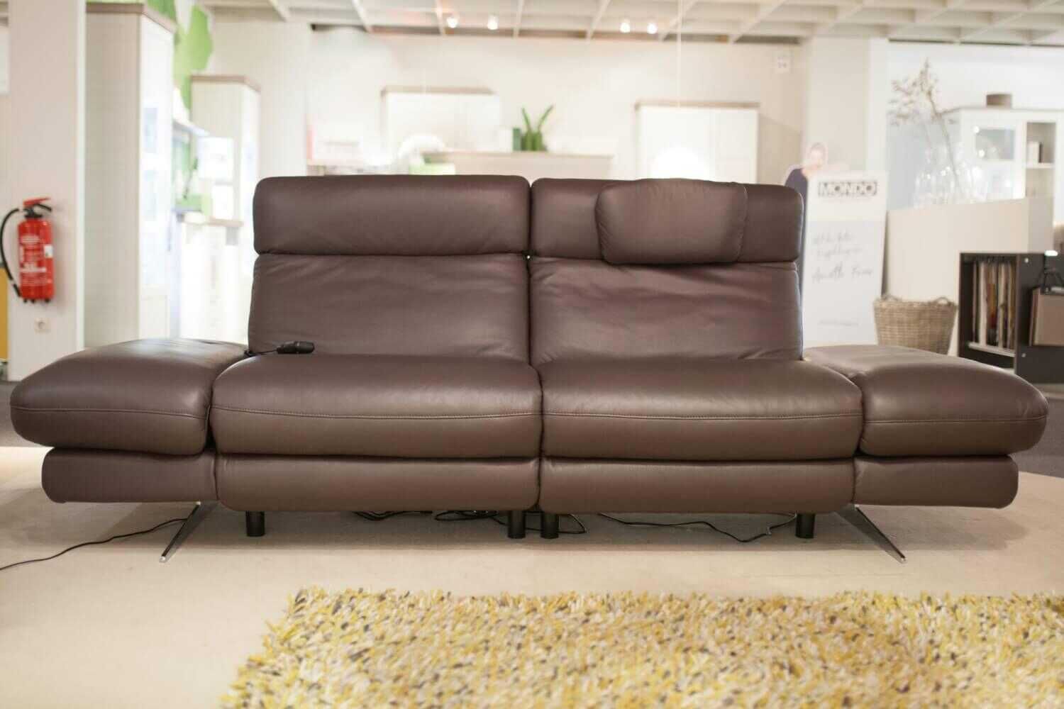 mondo-garnitur-cabo-leder-ll-eleganzia-havanna-braun-2-sofas-ebe8862674805db0547334769 Mondo - Set Cabo Leather LL Eleganzia Havana Brown 2 Sofas - 2