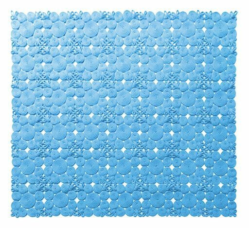 Paola Lenti - Outdoorteppich Spin TASN00B Stoff Fiordaliso Blu Chiaro T9857 Blau 198x198 - 1