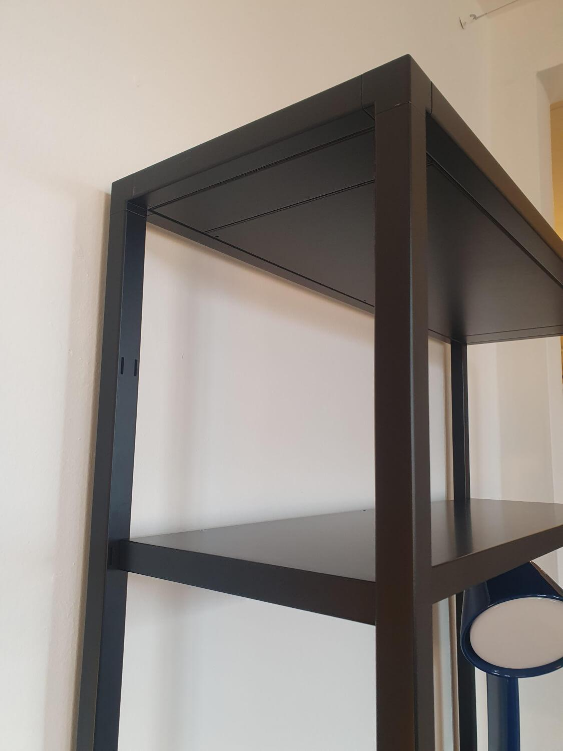 Desalto - Regal Helsinki 489 Metall Schwarz Pulverbeschichtet Mit 4 Fachböden - 2